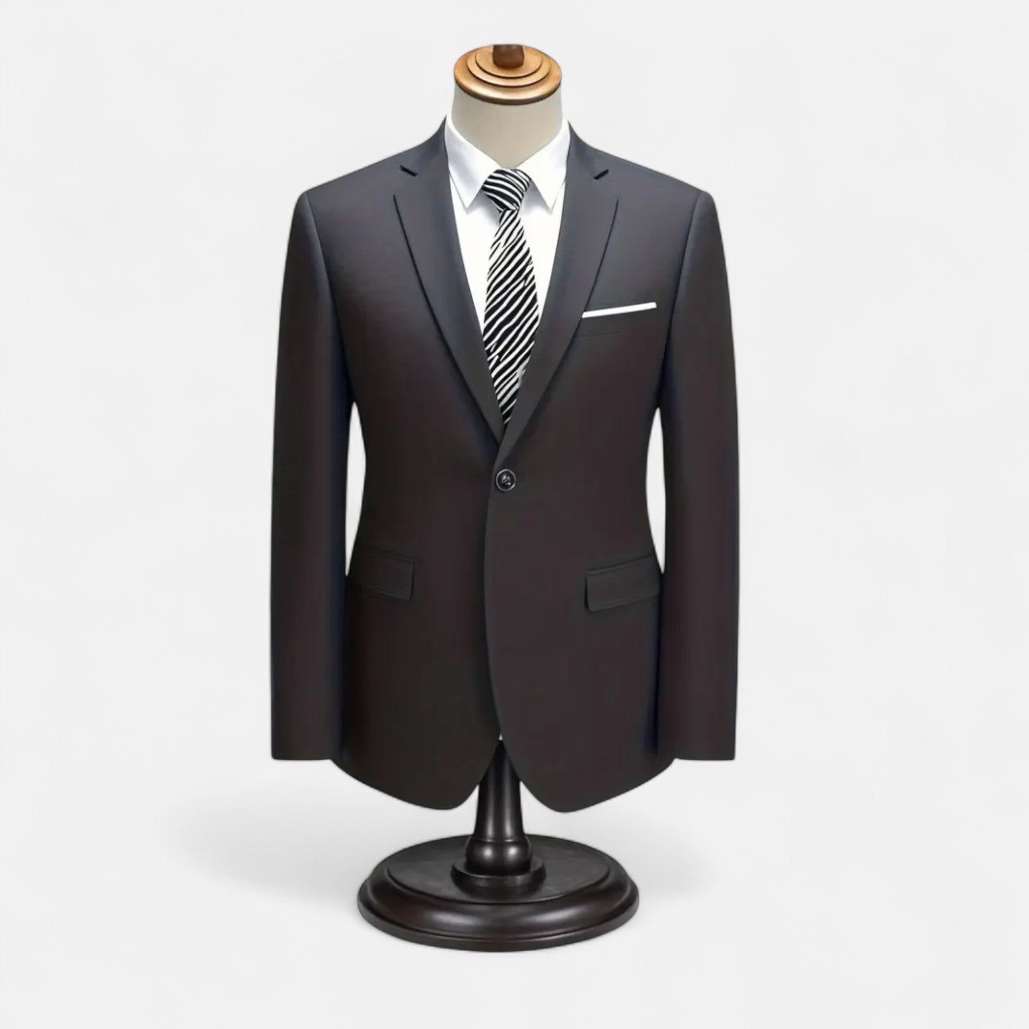Pebblebury | Men’s 3-Piece Slim Fit Tuxedo Suit