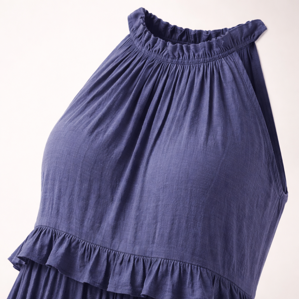 Fawnbury | Women’s Ruffle Trim Tiered Maxi Dress