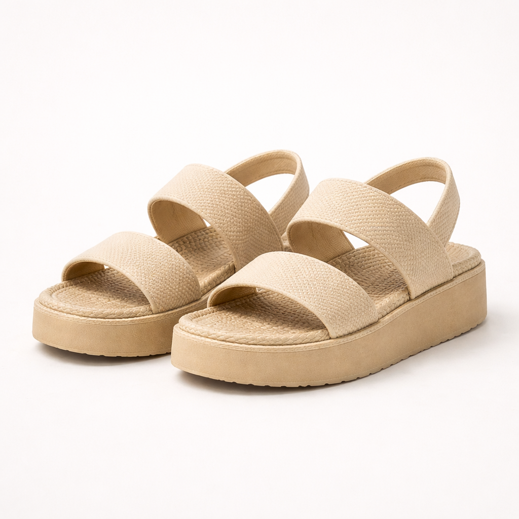 Fawnbury | Women’s Textured Platform Slingback Sandals