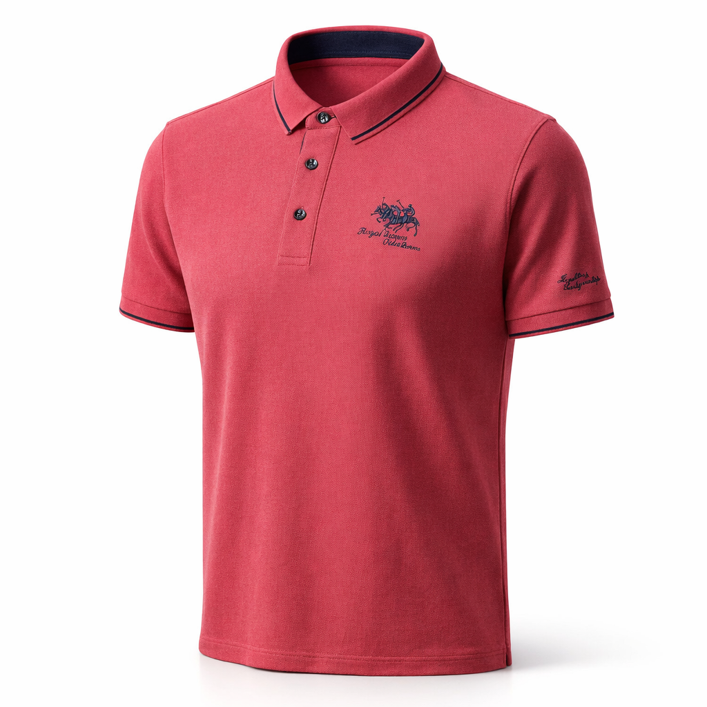 Fawnbury | Men’s Fine Knit Polo Sweater