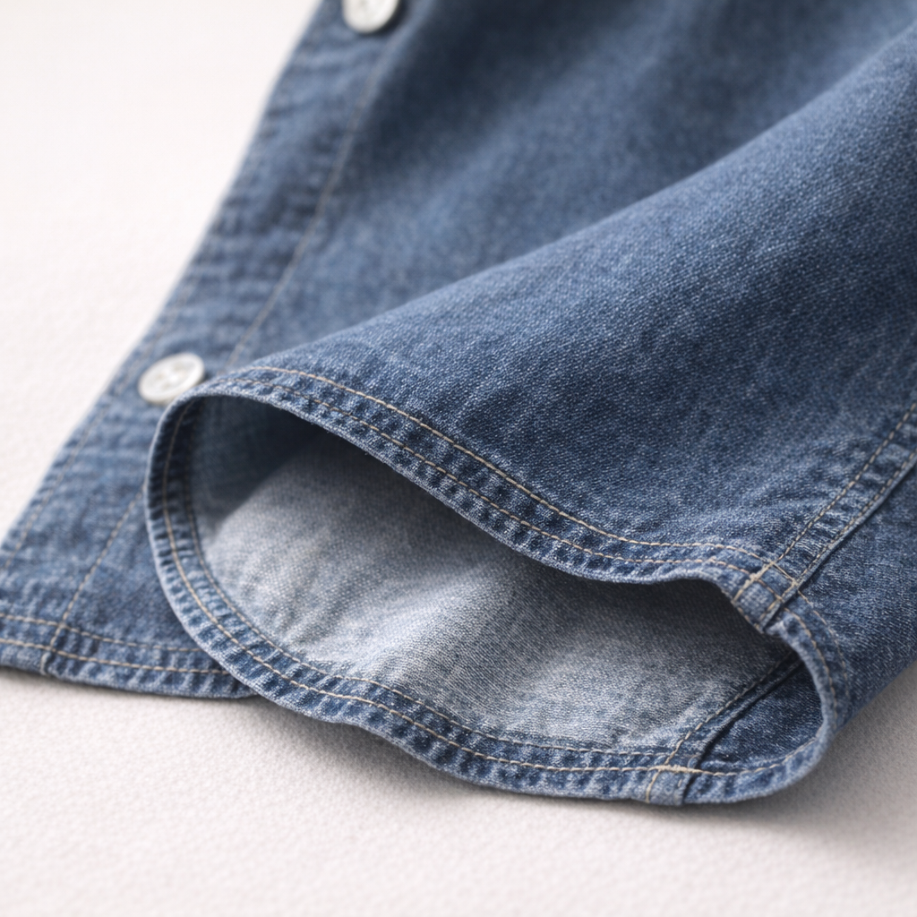 Fawnbury | Men’s Casual Denim Button-Up Shirt