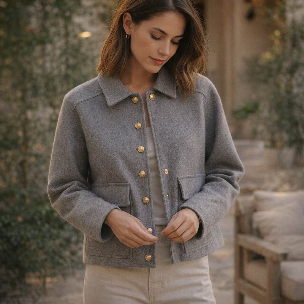 Fawnbury | Women’s Wool-Blend Utility Jacket