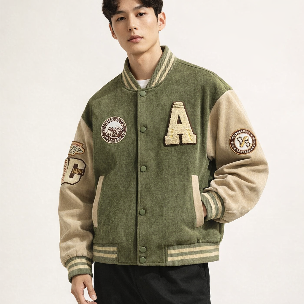 Fawnbury | Men’s Varsity Bomber Jacket