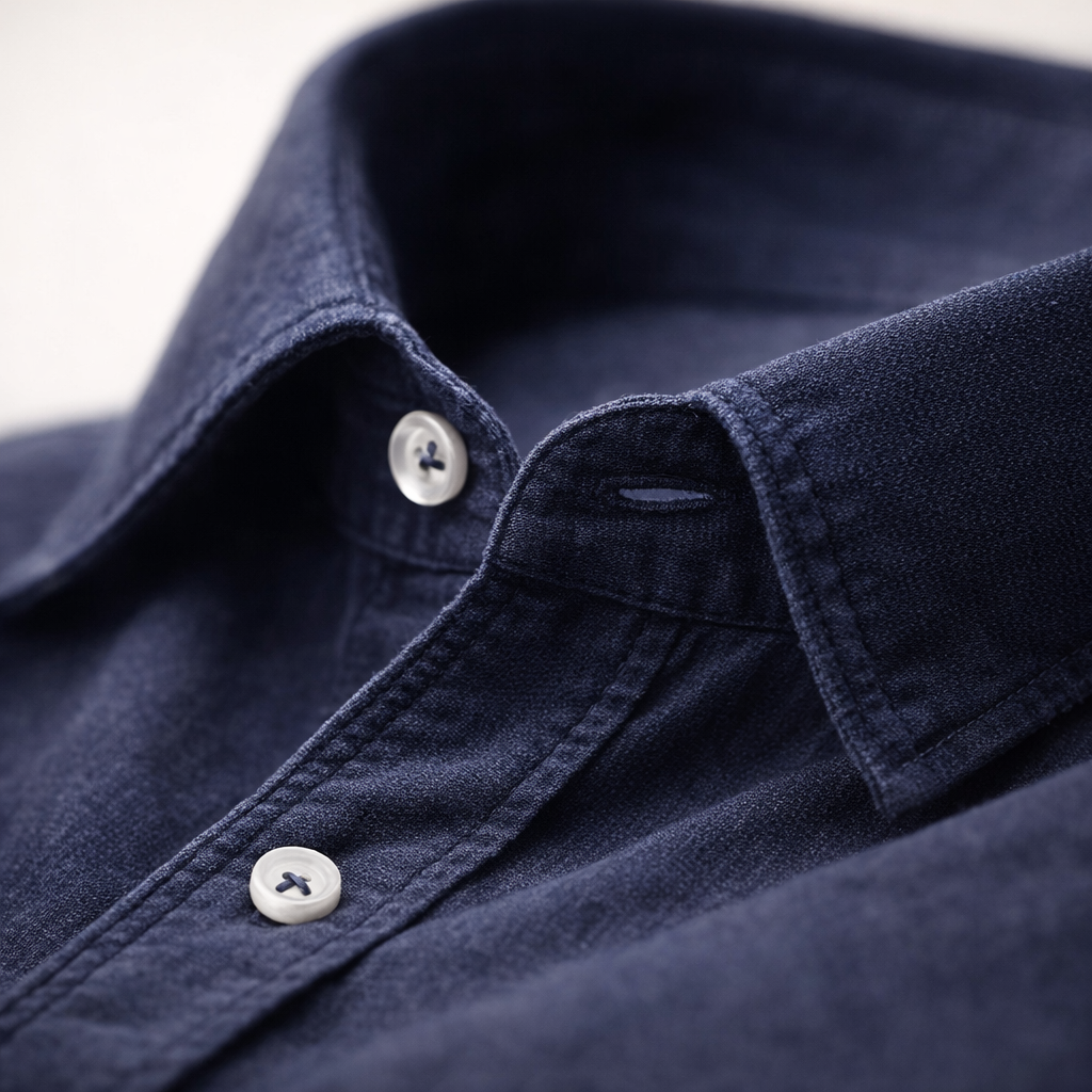 Fawnbury | Men’s Solid Long Sleeve Business Shirt Blouse