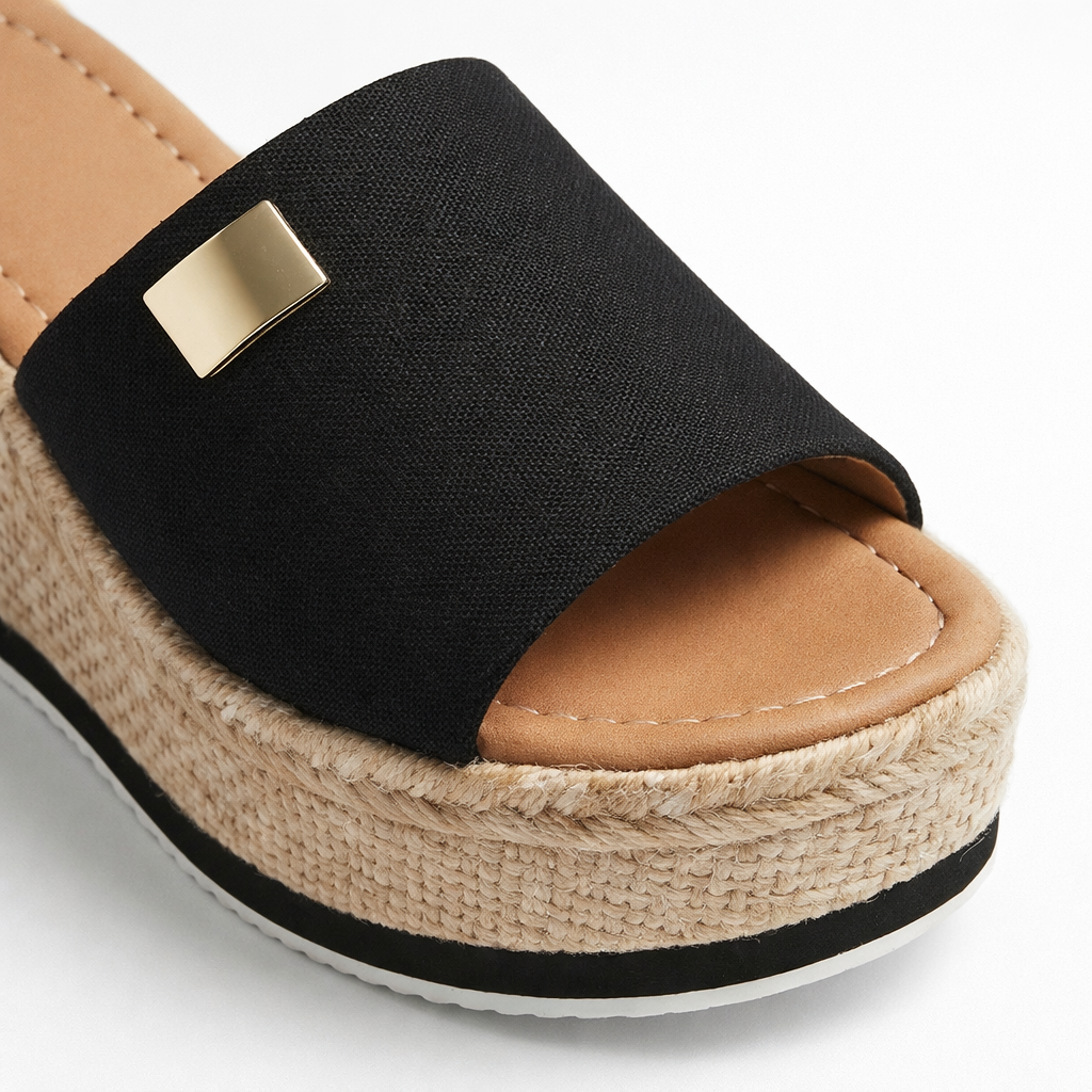 Fawnbury | Women’s Platform Espadrille Slide Sandals
