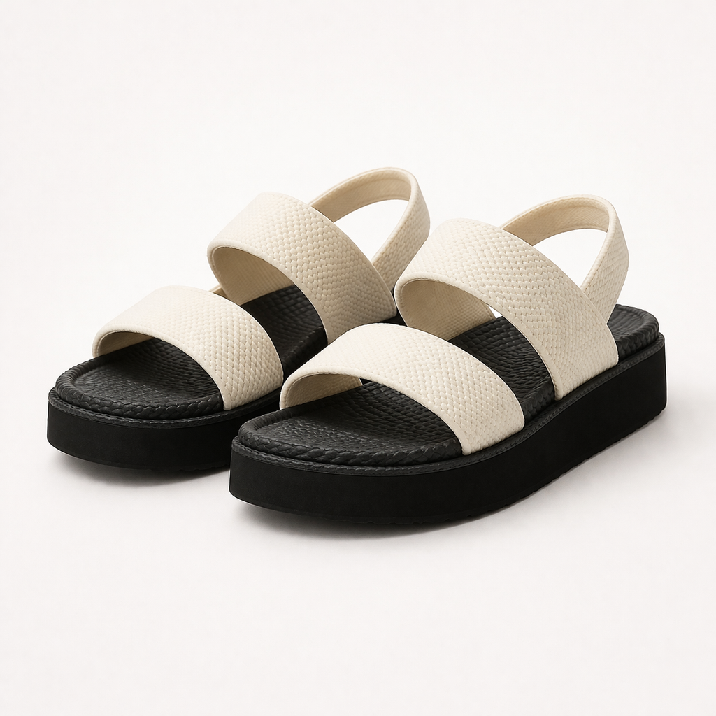 Fawnbury | Women’s Textured Platform Slingback Sandals