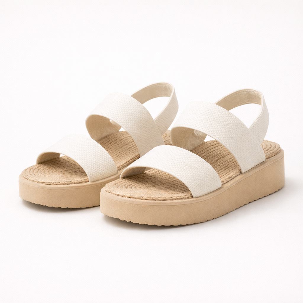 Fawnbury | Women’s Textured Platform Slingback Sandals