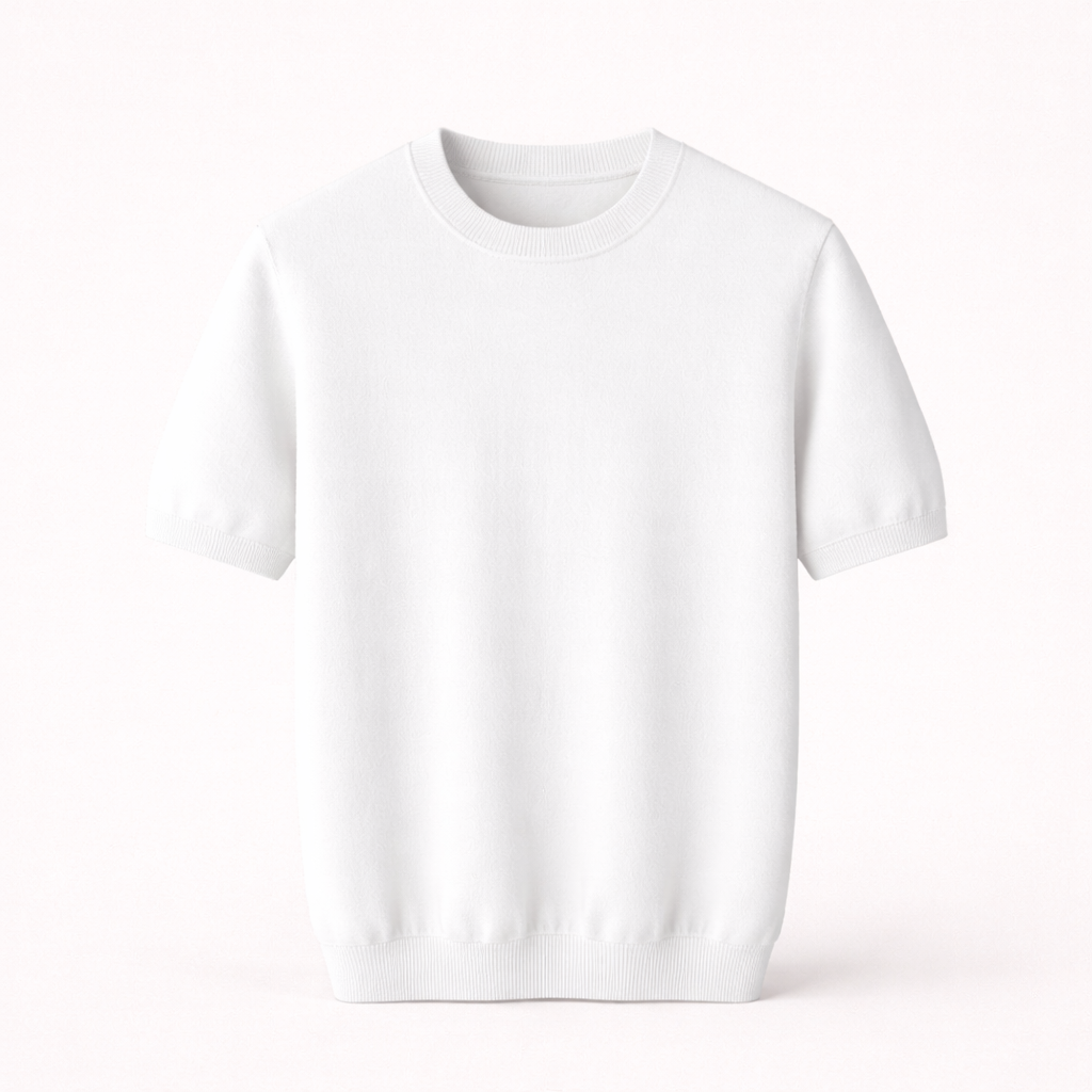 Fawnbury | Men’s Short Sleeve Fine Knit Top Merino