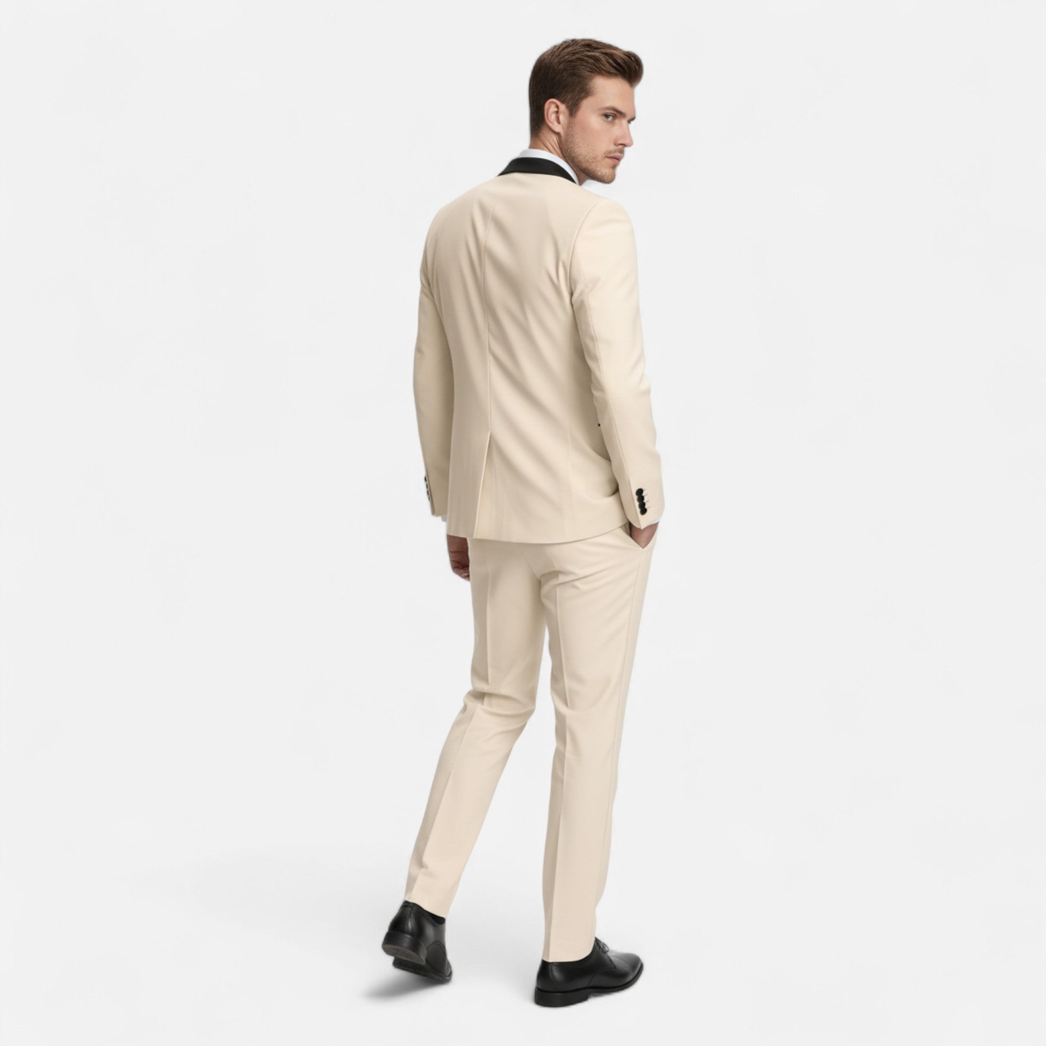 Pebblebury | Men’s Slim Fit 3-Piece Banquet Tuxedo Suit