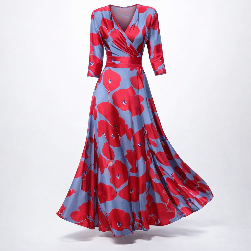 Fawnbury | Women’s Luxury Floral Midi Dress