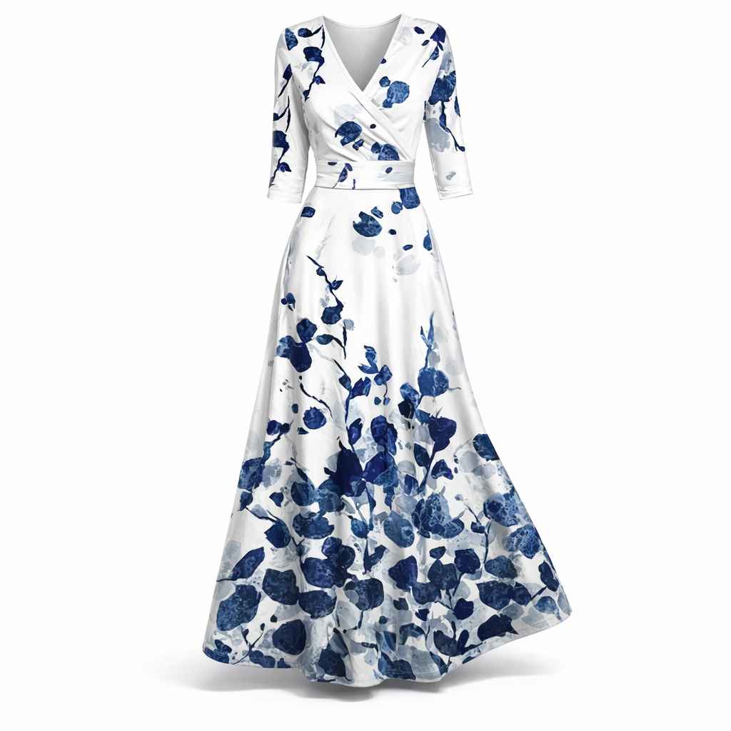 Fawnbury | Women’s Luxury Floral Midi Dress
