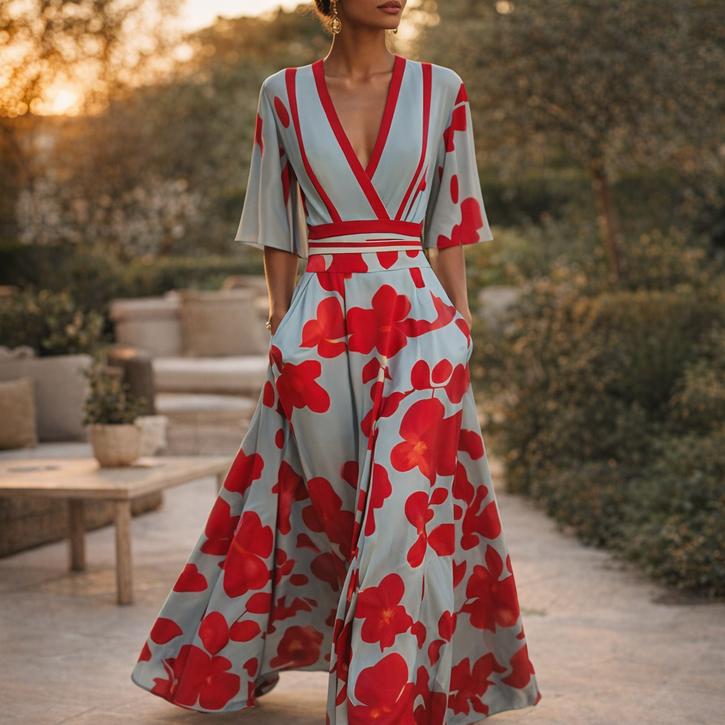 Fawnbury | Women’s Floral Sheath Midi Dress