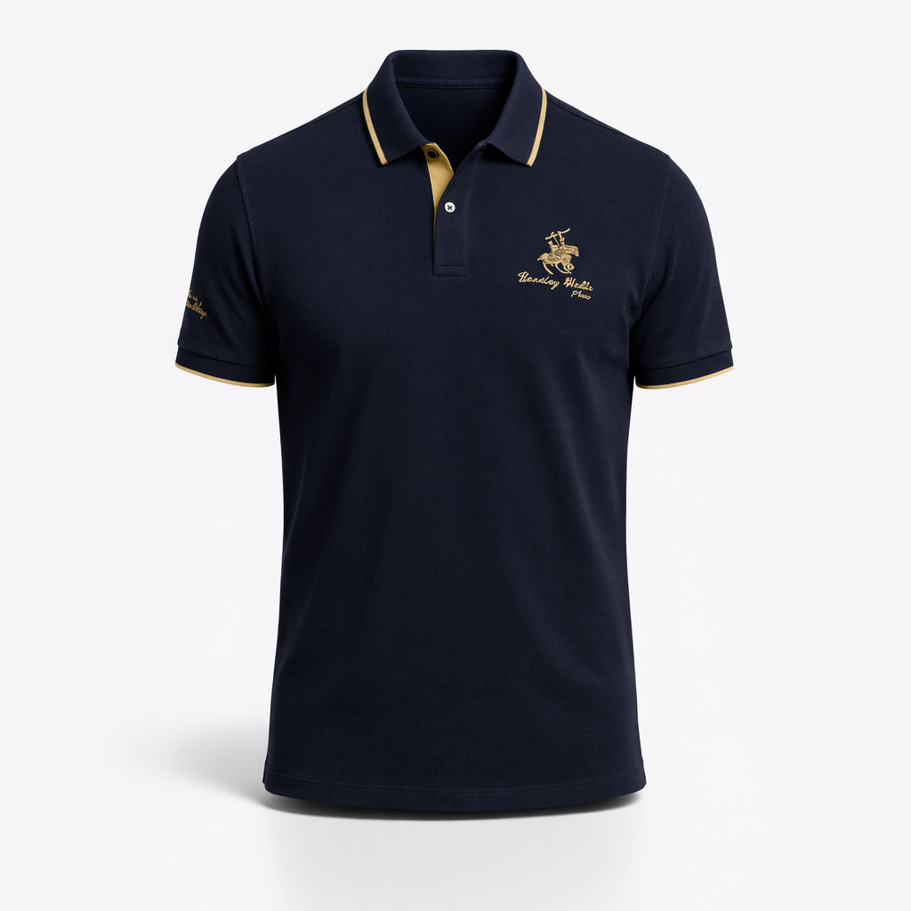 Fawnbury | Men’s Fine Knit Polo Sweater