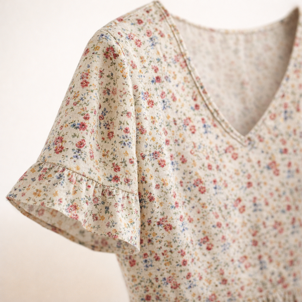 Fawnbury | Women’s Floral V-Neck Tiered Maxi Dress