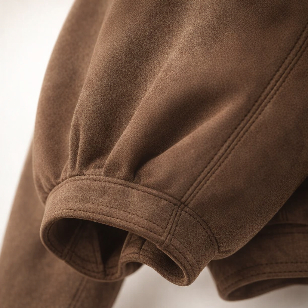 Fawnbury | Women’s Suede Bomber Jacket