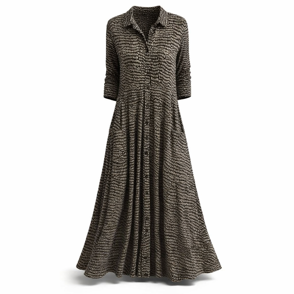Fawnbury | Women’s Elegant Pocket Midi Dress