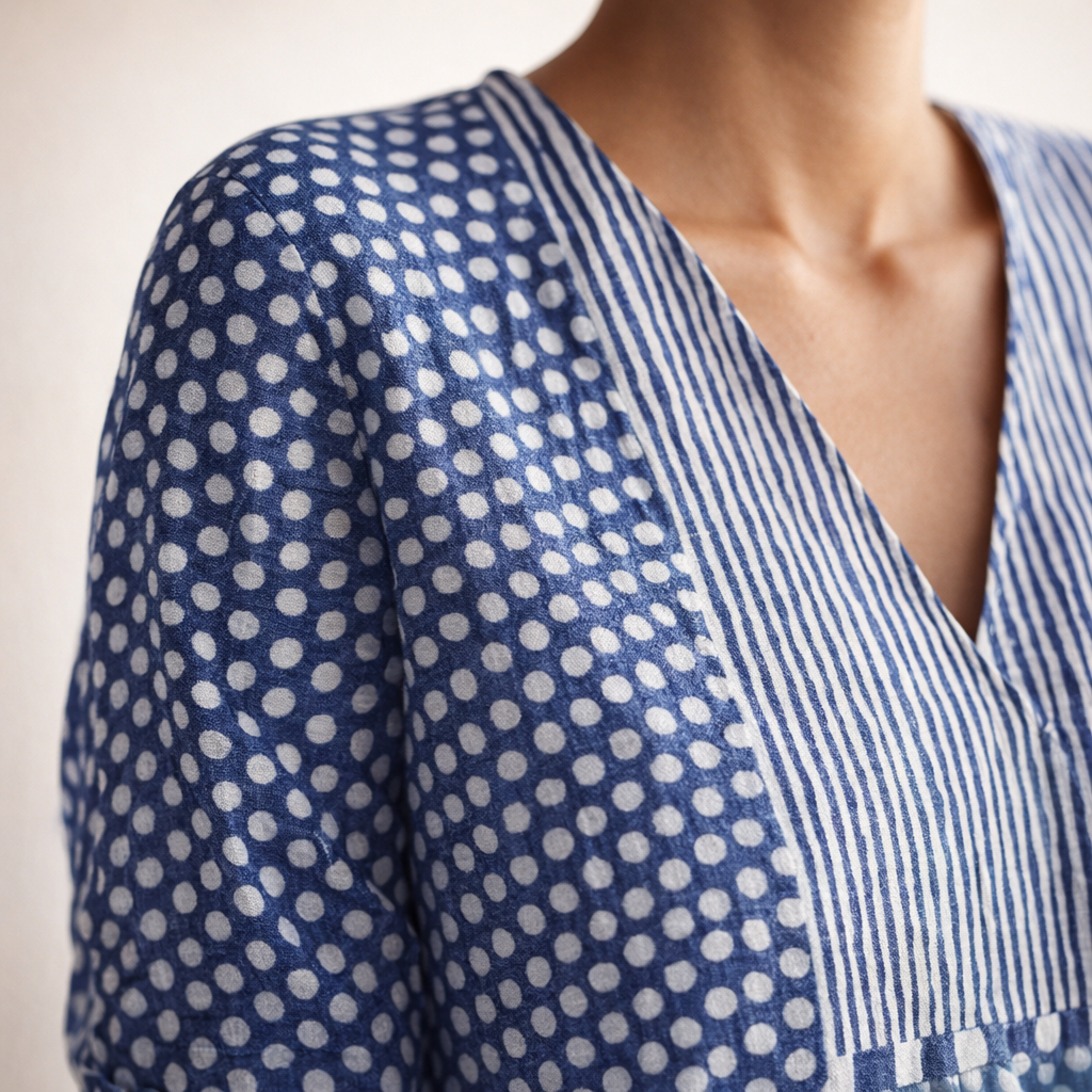 Fawnbury | Women’s Retro Linen Midi Dress