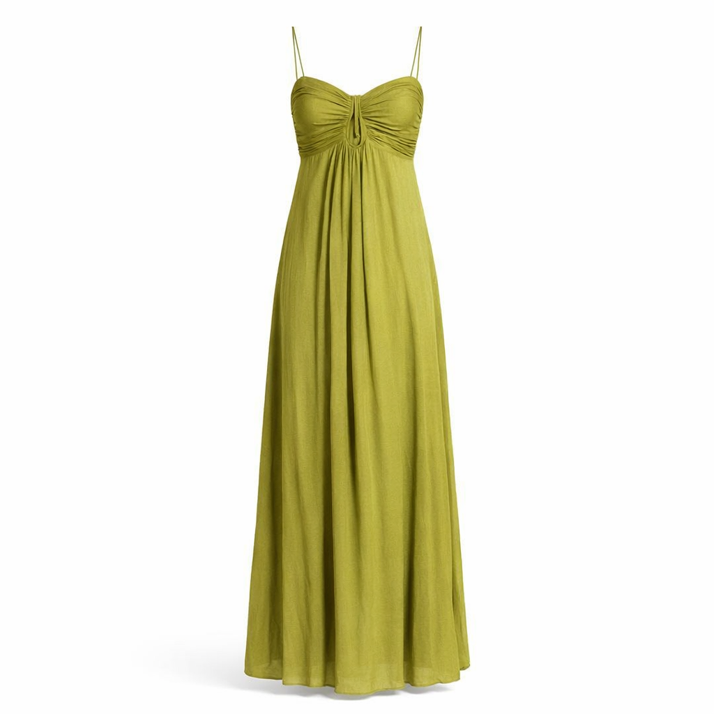Fawnbury | Women’s Ruched Bust Maxi Slip Dress