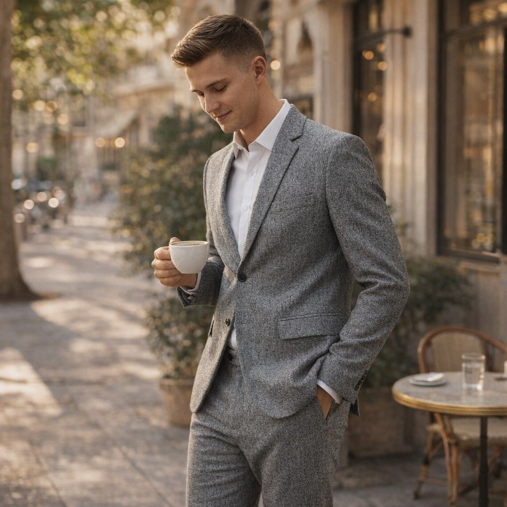 Pebblebury | Men’s Slim Fit Two-Piece Suit