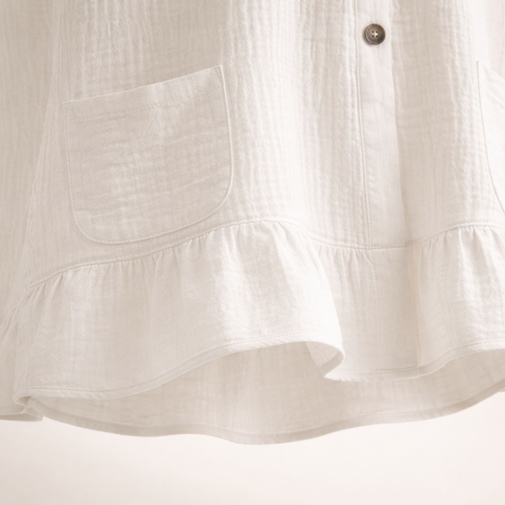 Fawnbury | Women’s Button-Up Cotton Shirt Dress
