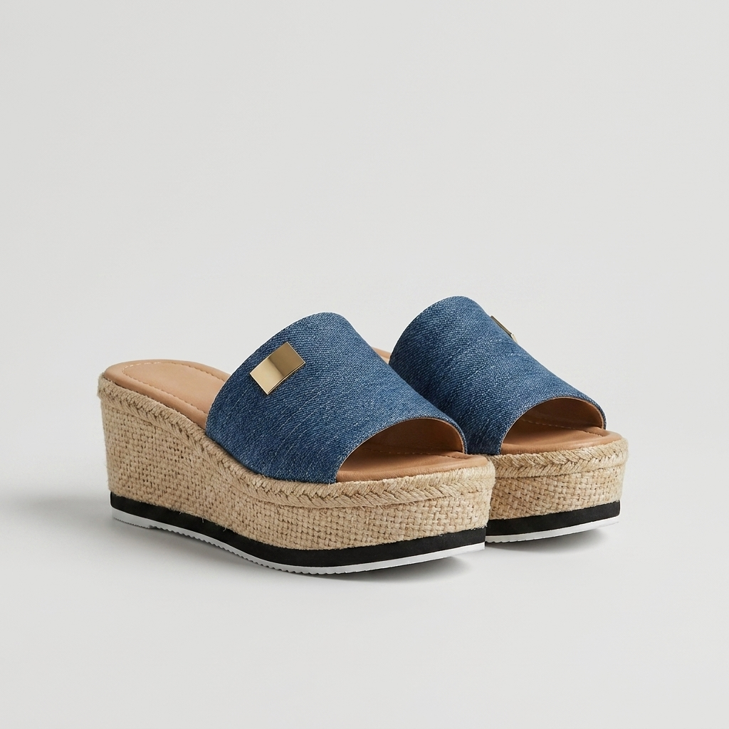 Fawnbury | Women’s Platform Espadrille Slide Sandals