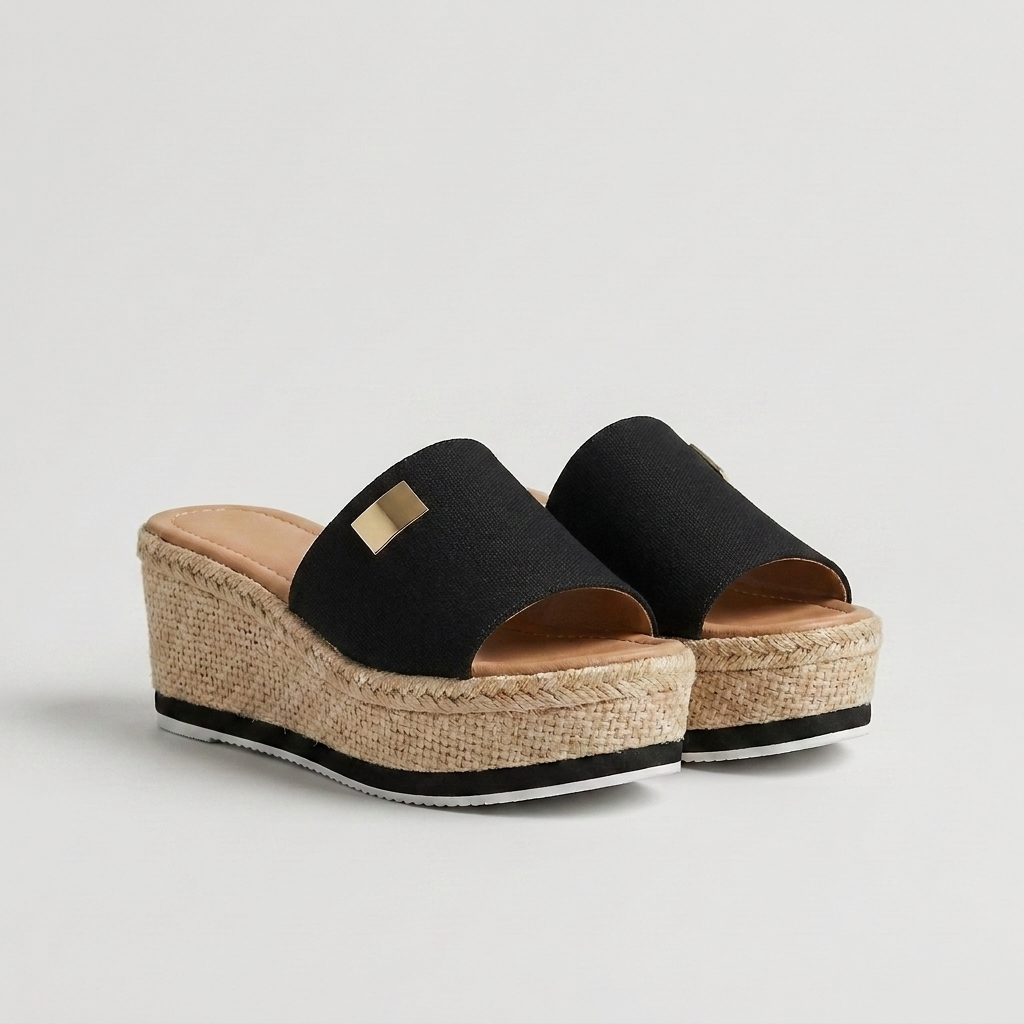 Fawnbury | Women’s Platform Espadrille Slide Sandals